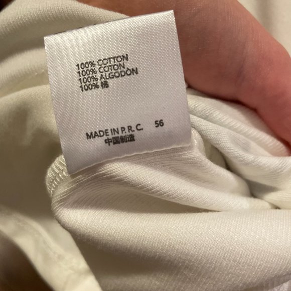 brandy melville hailie top magny crop t shirt white graphic tee - Picture 7 of 9